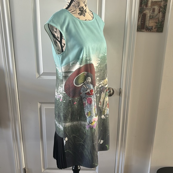 Ted Baker London Japanese Short Sleeve Shift Dress Women - Picture 5 of 9